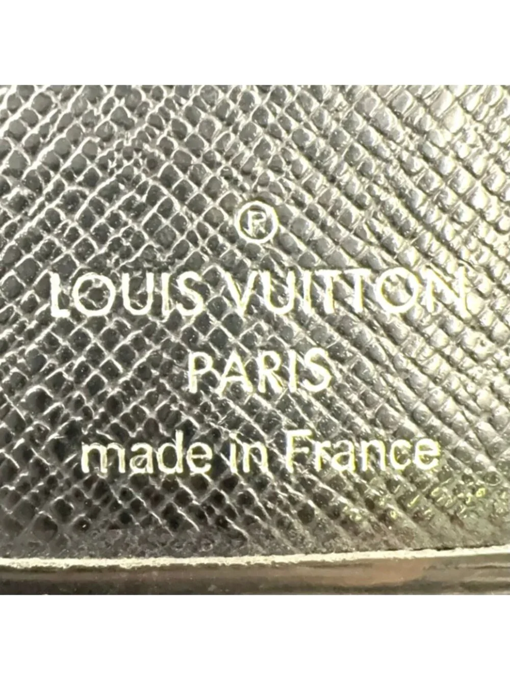 Louis Vuitton Portefeuille Marco NM Epi Noir Leather Black Bifold Wallet Silver